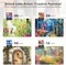 The 194-piece Deluxe Art Set includes 4 drawing pads, acrylic paints, crayons, and colored pencils. Set in Wooden Case, Art Kit Gift Box for Children, Teens, Adults, Artists, Beginners